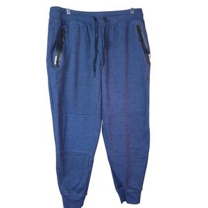 Spyder Active Mens Blue Jogger Sweatpants Lounge Activewear Size‎ XL Extra Large